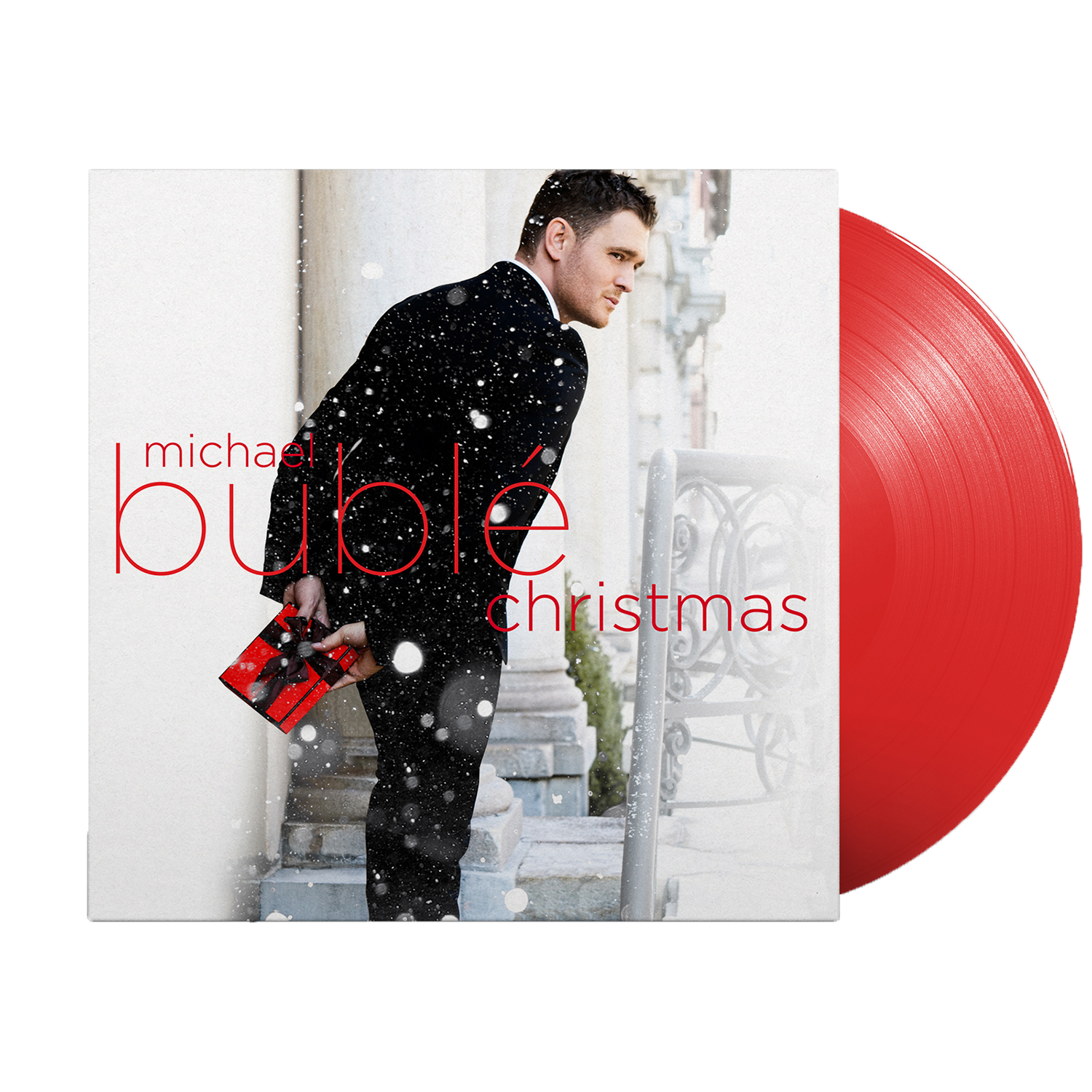 Colored Red Songs Christmas 邦楽 Vinyl LP Colour Christmas Bublé Michael 邦楽