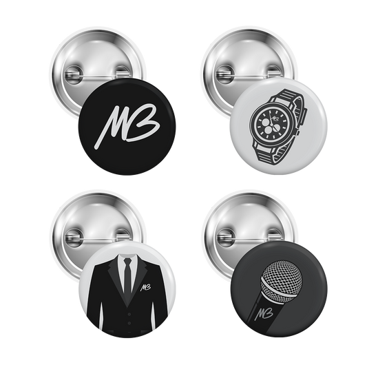 Classic Bublé Button Set