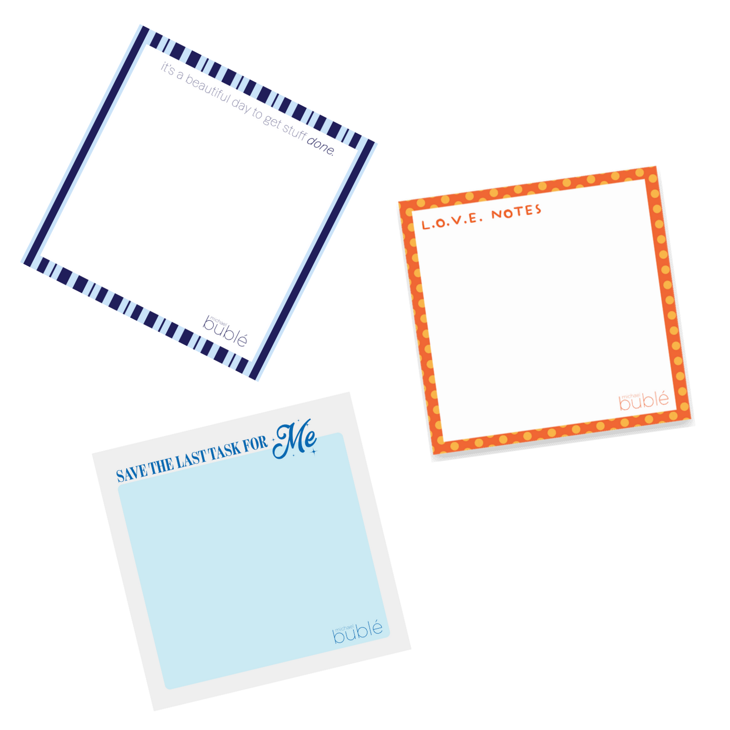 Michael Bublé Post-It Bundle