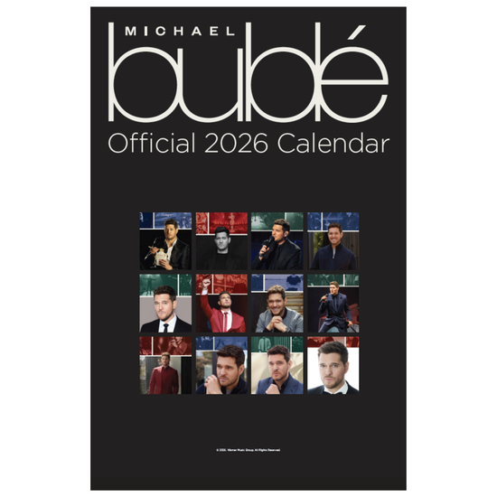 2026 Michael Bublé Wall Calendar
