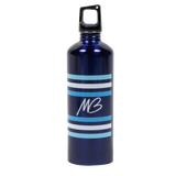 Striped Stainless Steel Water Bottle