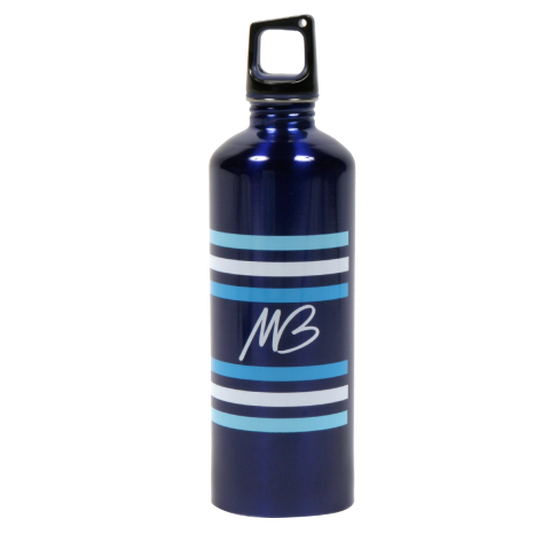Striped Stainless Steel Water Bottle