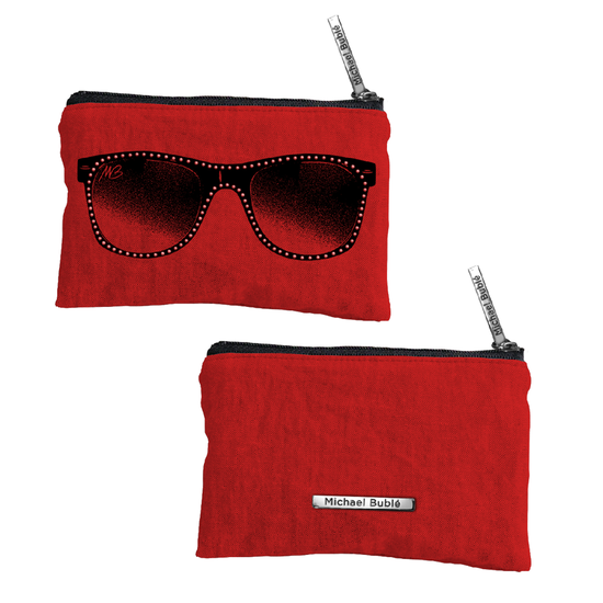 Rhinestone Sunglasses Cosmetic Bag
