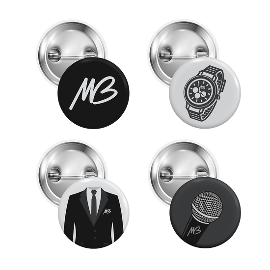 Classic Bublé Button Set