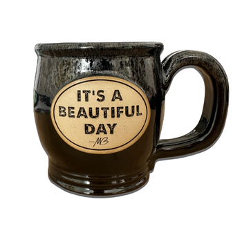 Limited Edition Beautiful Day Handmade Pottery Mug