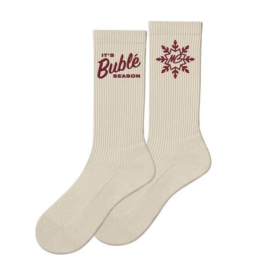 It's Bublé Season Socks
